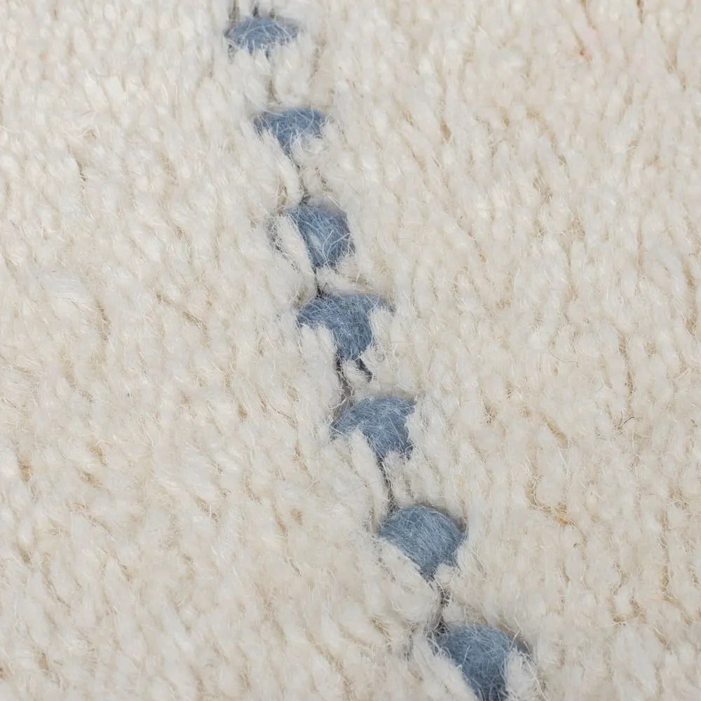 Kremowy wełniany dywan tkany ręcznie 200x290 cm Dottie Geometric – Flair Rugs