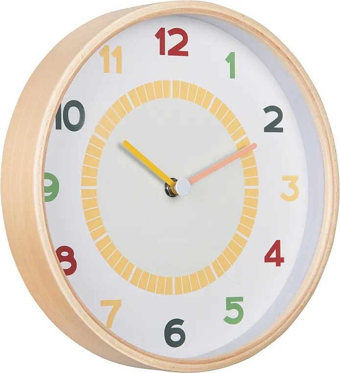 Zegar ścienny Chico - Wielokolorowy - Ø25cm