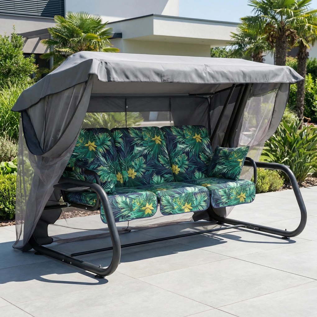 Huśtawka ogrodowa Venezia Black Edition G051-02PB PATIO