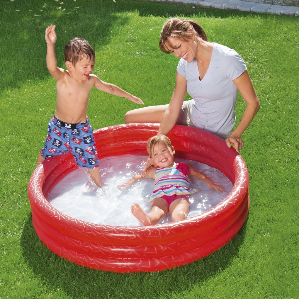 Basen dmuchany Splash 'n Smile™ 122 x 25 cm BESTWAY MIX KOLORÓW