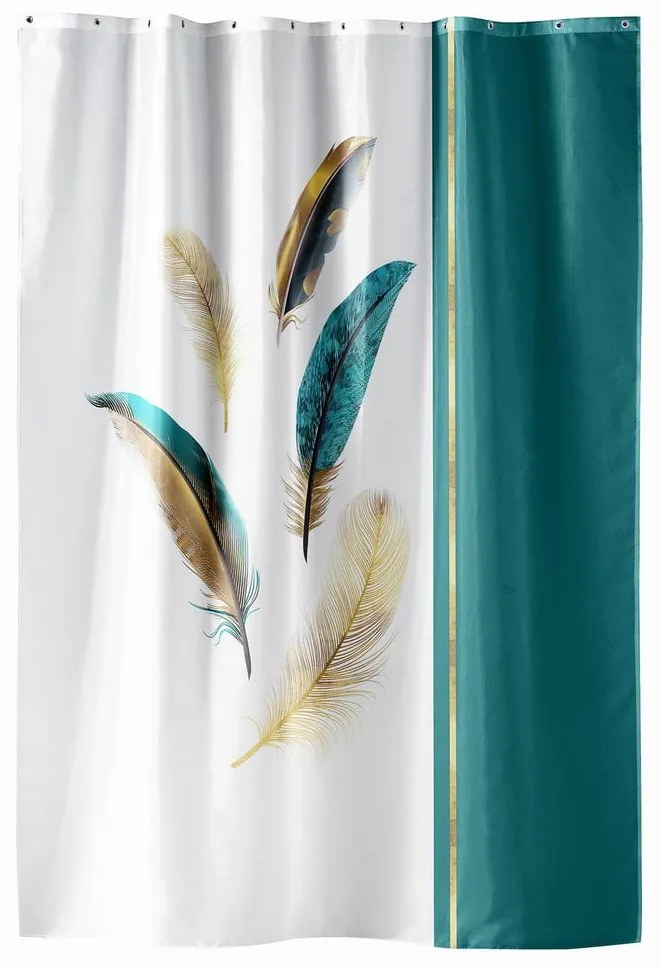 Zasłona prysznicowa 180x200 cm Plumiss – douceur d'intérieur