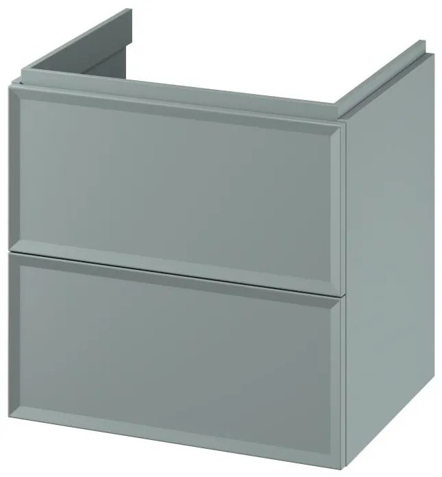 Cersanit S1021-003 - Szafka wisząca łazienkowa pod umywalkę MILLE 60x45 cm miętowa