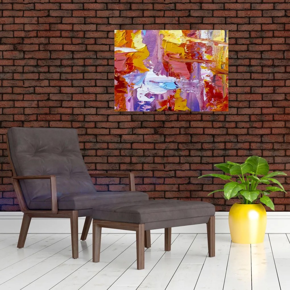 Obraz na szkle - Malarstwo olejne (70x50 cm)