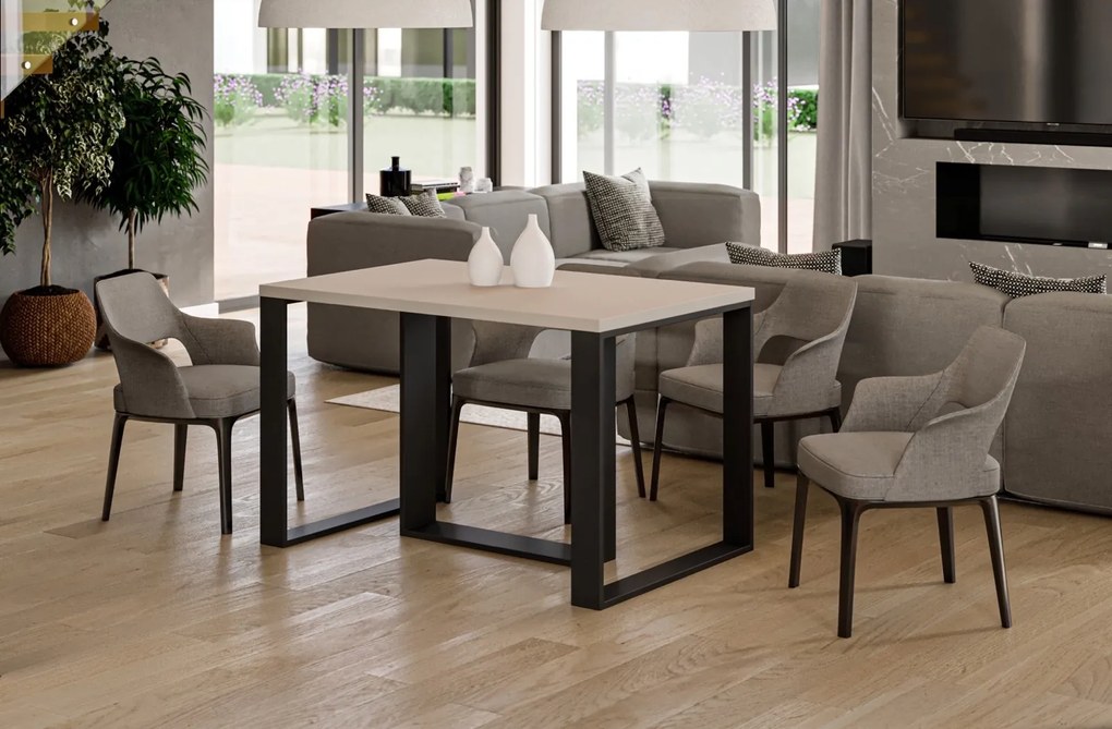 Stół Borys Max 250 rozkładany od 130 do 250 cm kaszmir