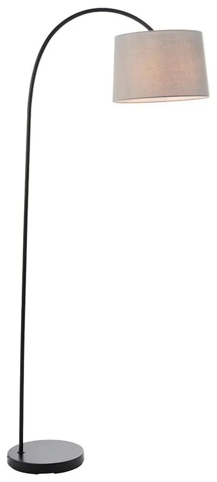 Endon 78163 - Lampa stojąca CARLSON 1xE27/60W/230V szara/czarna