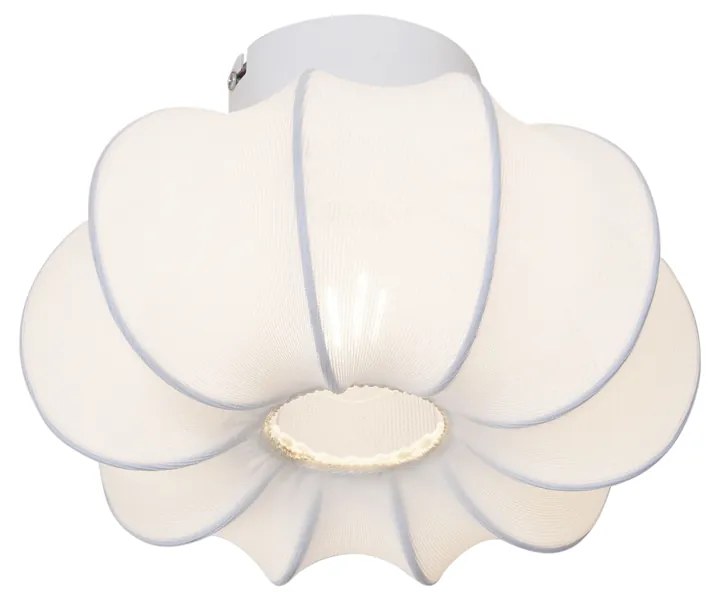 Lampa sufitowa Japandi biała 27 cm - Plu AsyeshaJapandi Oswietlenie wewnetrzne