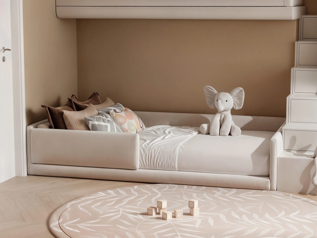 Łóżko dziecięce przypodłogowe ARIEL - 120x180