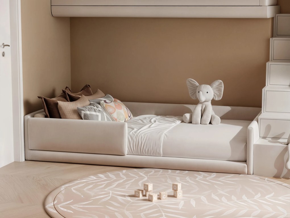 Łóżko dziecięce przypodłogowe ARIEL - 120x200