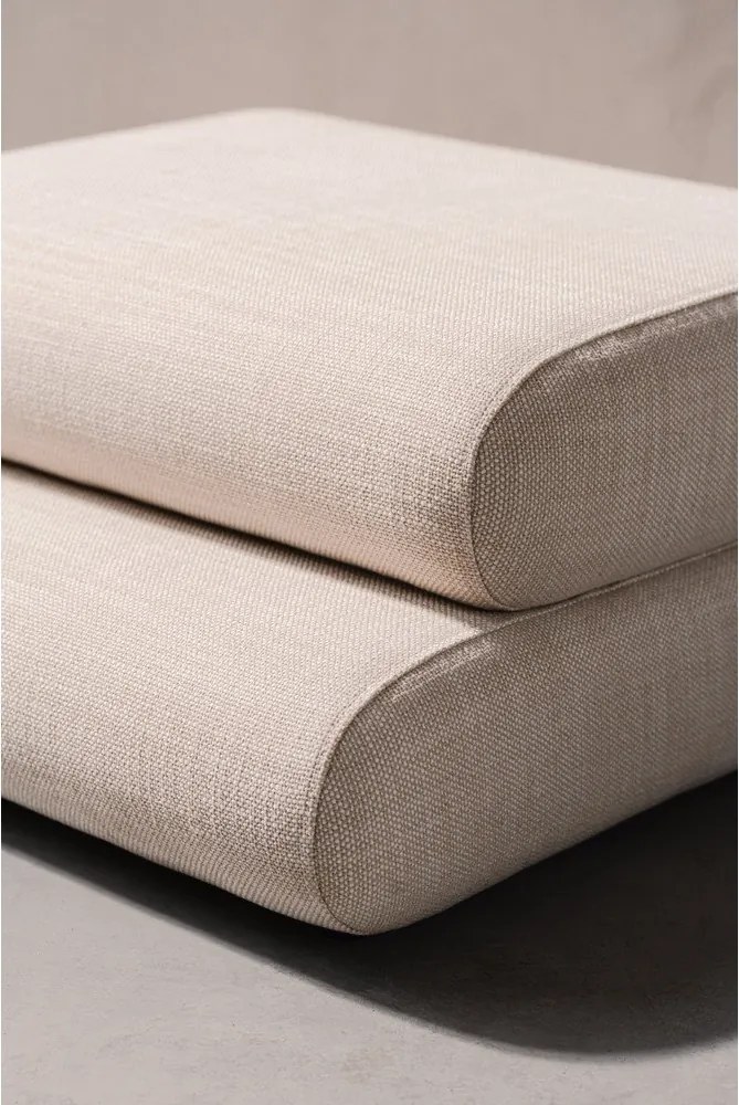 Beżowy puf Taso – noo.ma