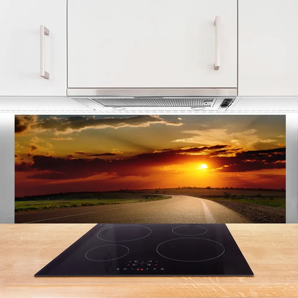 Panel Kuchenny Droga Ku Wschodzącemu Słońcu