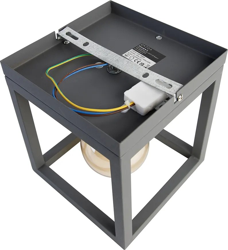 Inteligentna lampa sufitowa w stylu industrialnym ciemnoszara w komplecie z WiFi G95 - Cage