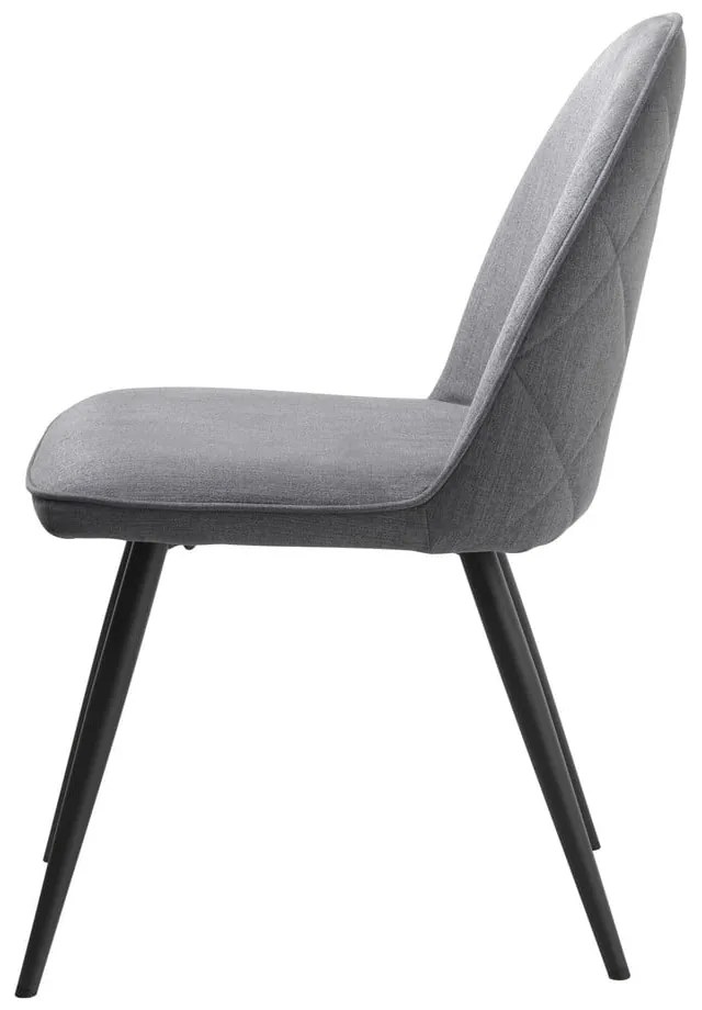 Szare krzesło Minto – Unique Furniture