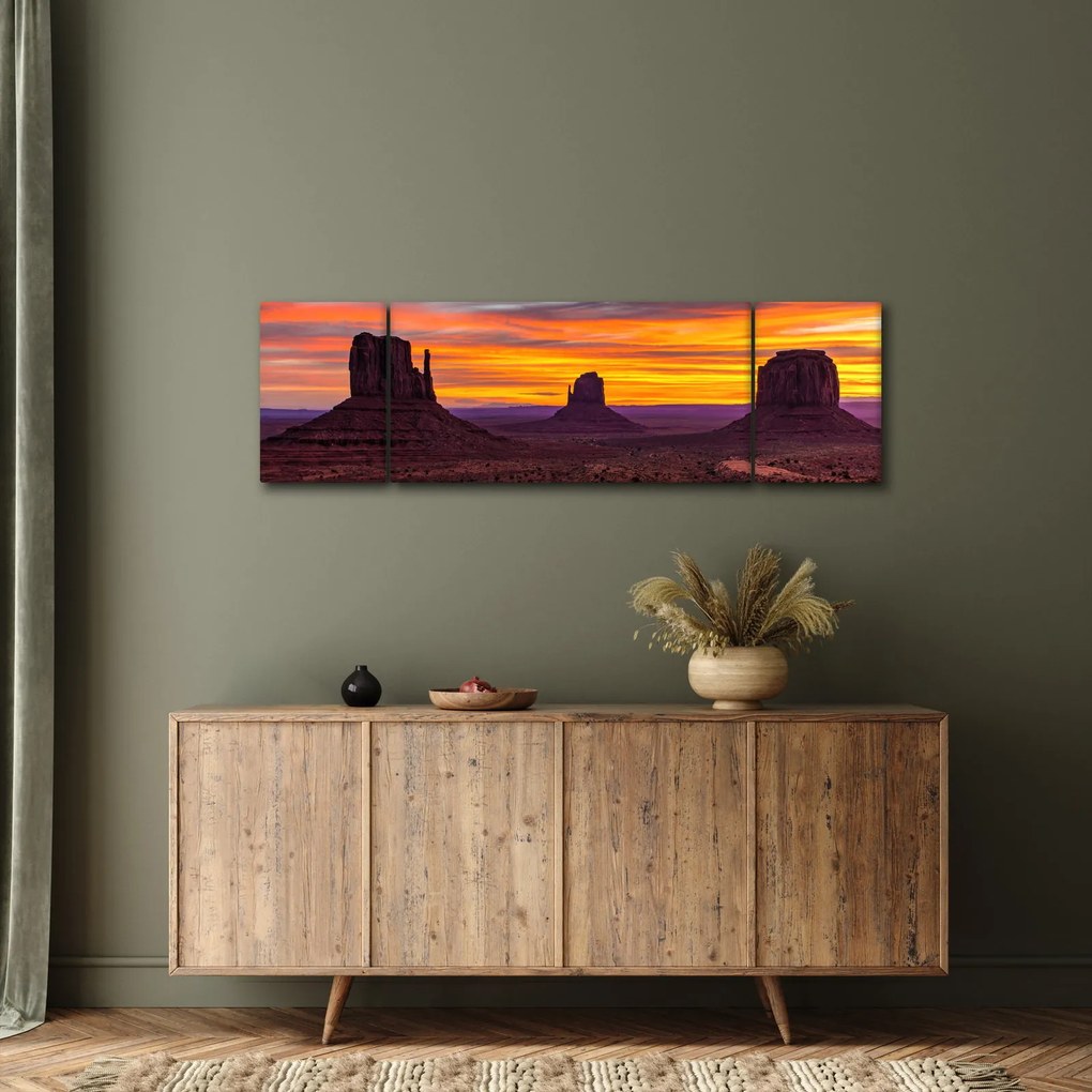 Obraz - Monument Valley v Arizonie (170x50 cm)