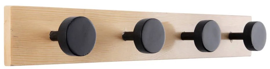 Wieszak na ubrania na ścianę KNOBS, 40 cm