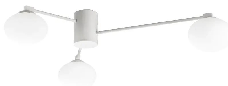Ideal Lux - LED Żyrandol natynkowy HERMES 3xG9/3W/230V śr. 90 cm biały