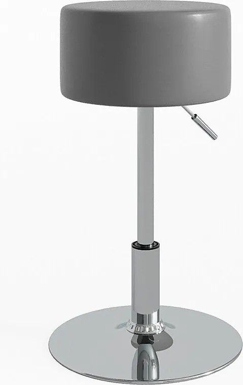 Stołek szary 33.5x33.5x67 design