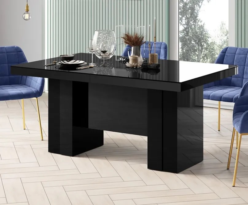 Stół rozkładany do 400 cm Largo Hubertus połysk