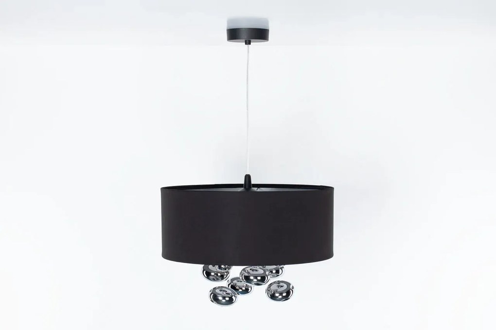 Lampa wisząca BUBBLE LIGHT 50cm czarna BPS KONCEPT