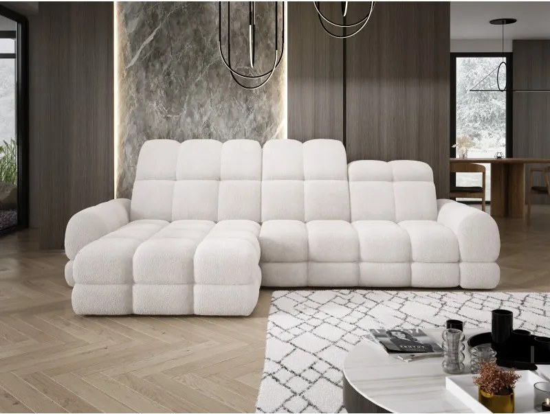 Narożnik TOLLO MINI S Lewostronny Elektryczna regulacja Anthology 01 kolor Kremowy WERSAL