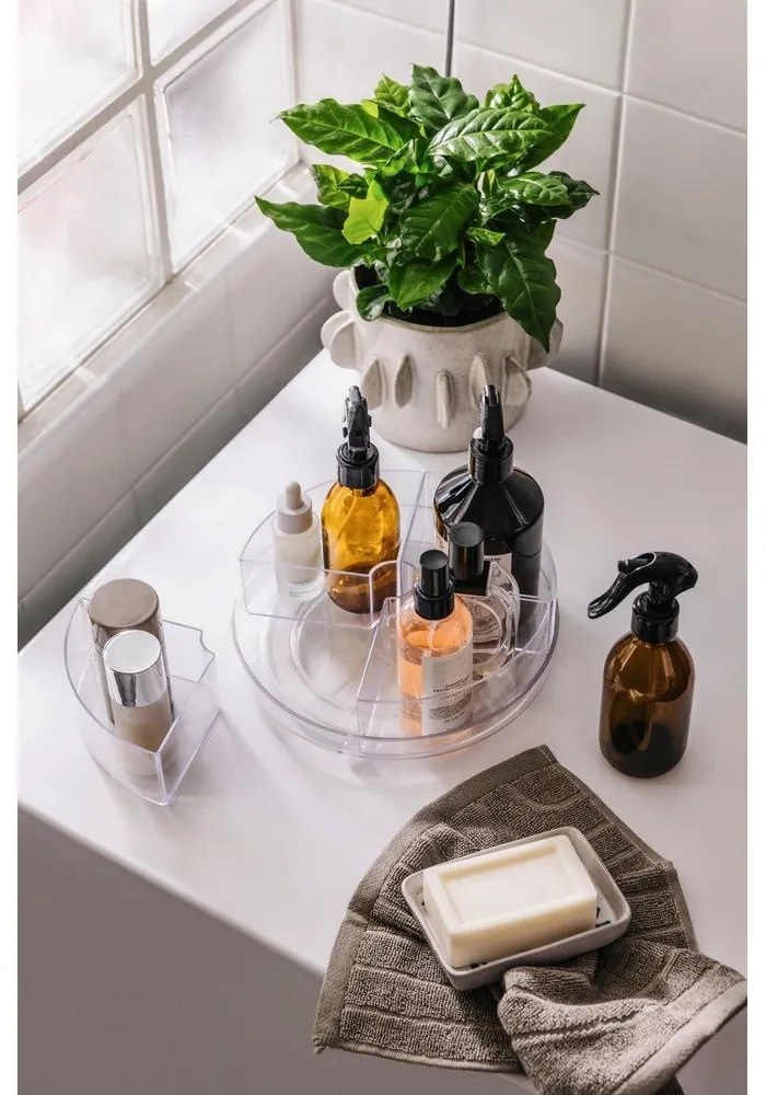 Plastikowy organizer łazienkowy obrotowy – Casa De Engel