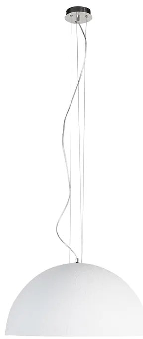 Nowoczesna lampa wisząca biała 50 cm - Magna Nowoczesny Oswietlenie wewnetrzne