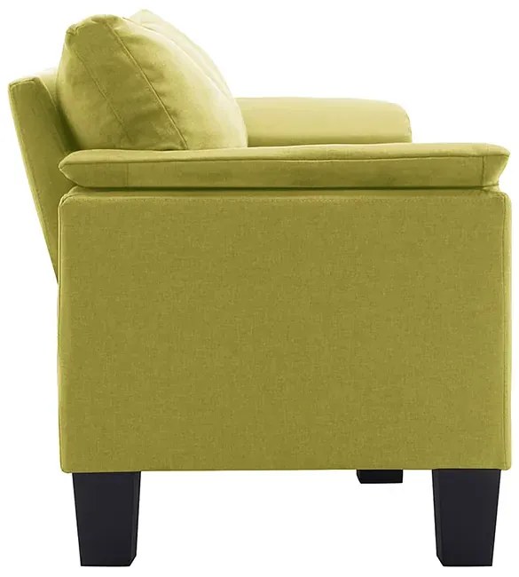Trzyosobowa ekskluzywna zielona sofa - Ezof 3Q