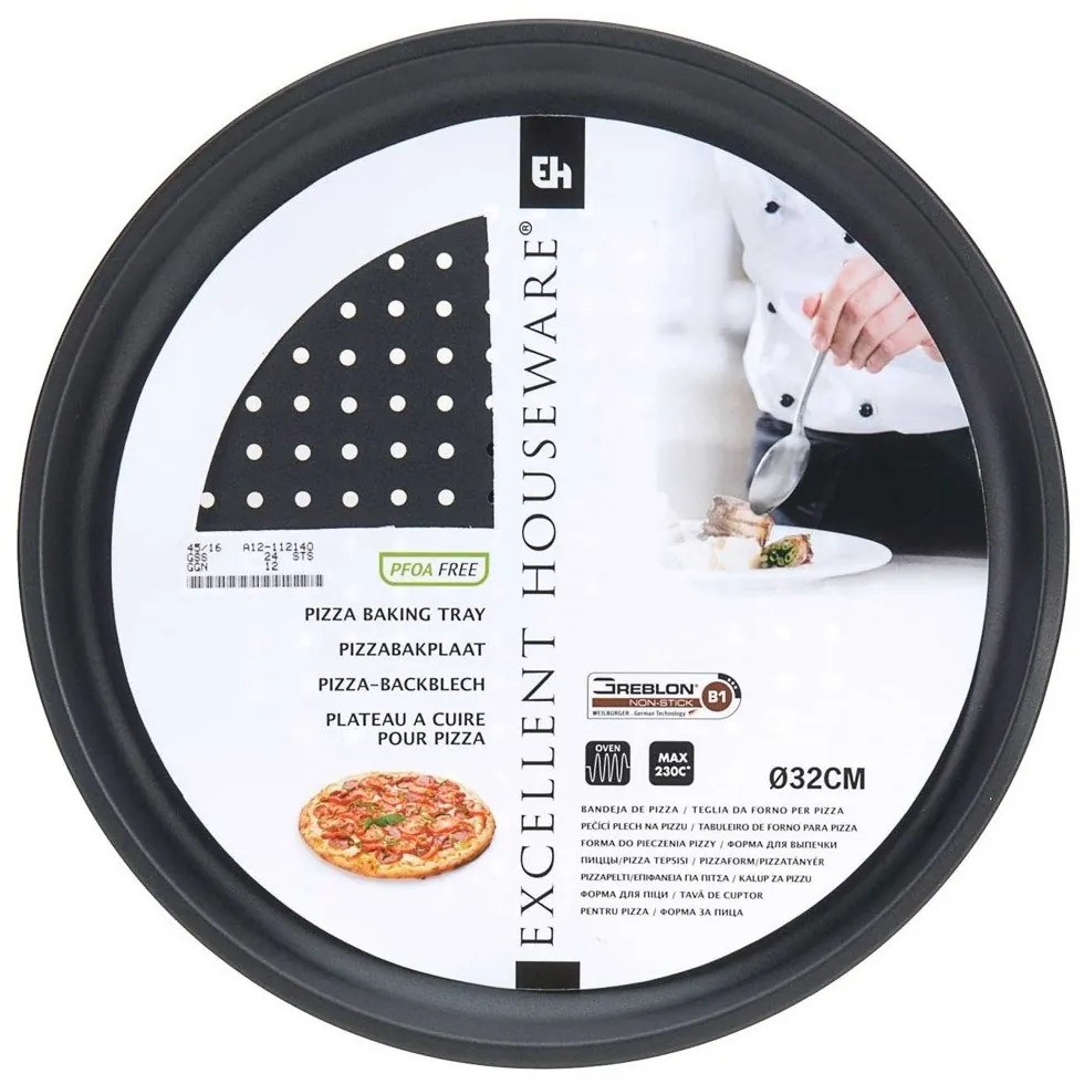 Forma do pieczenia pizzy, oryginalna blacha, Ø 32 cm