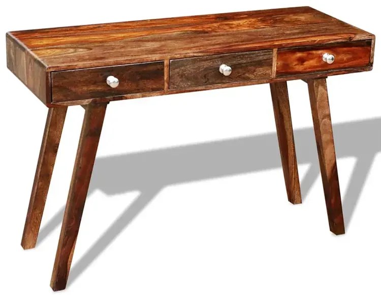 Drewniana konsola z szufladami G0-K00