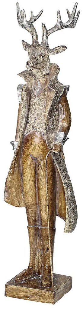 Figurka dekoracyjna Gentleman Deer 30x9x69 cm