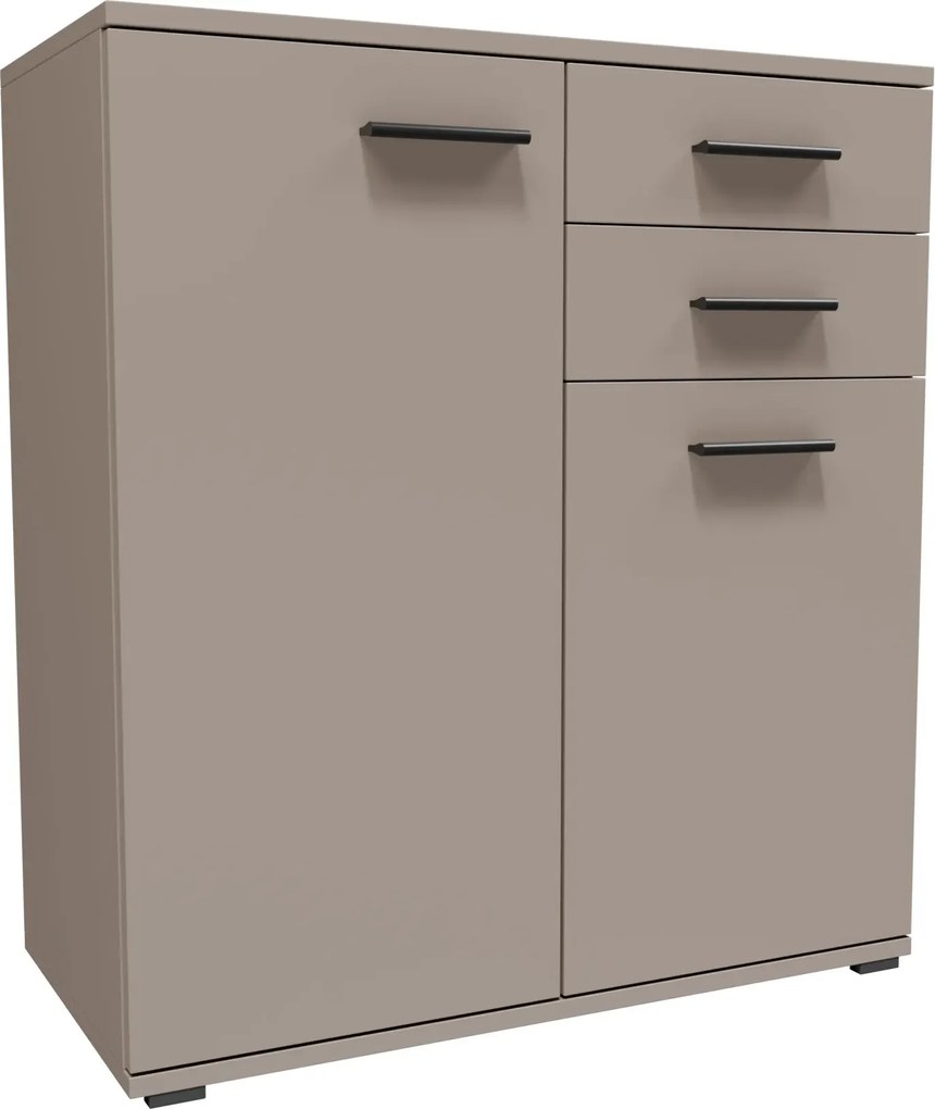 Kaszmirowa komoda z 2 szufladami L9-N28