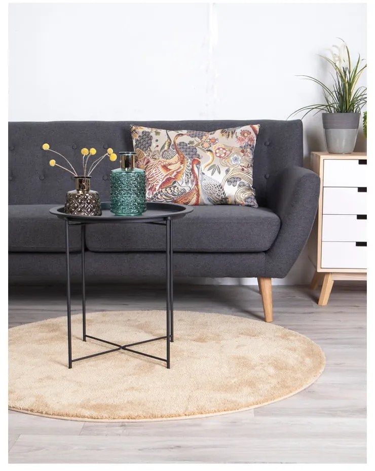 Metalowy okrągły stolik ø 47 cm Bastia – House Nordic