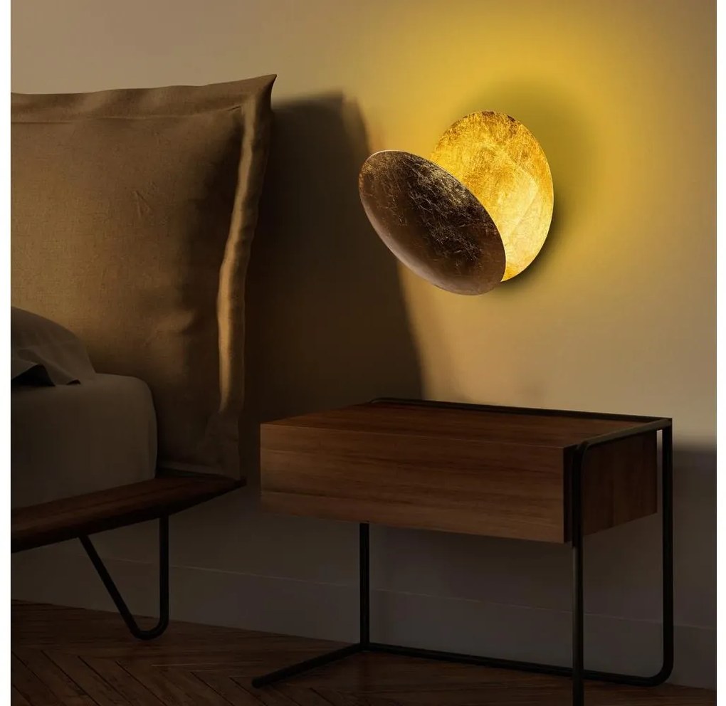 LED Kinkiet YOSMA LED/5W/230V 3000K złoty