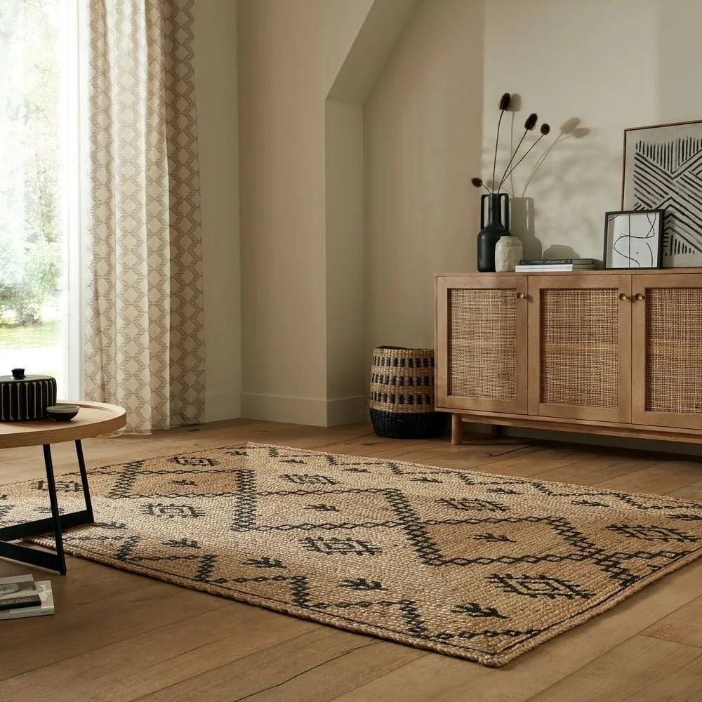 Naturalny dywan z juty 200x290 cm Rowen – Flair Rugs