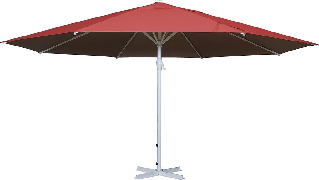 Parasol Carpi,  czerwony bez podstawy