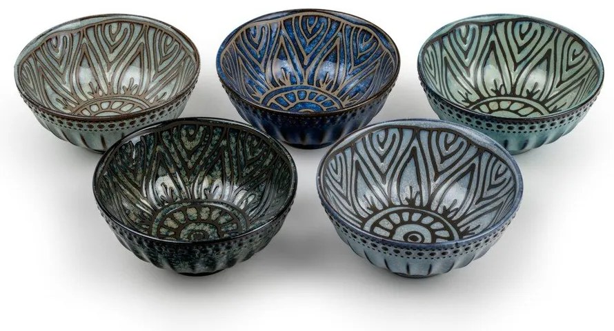 Porcelanowe miski do serwowania zestaw 5 szt. 150 ml Jara – Bredemeijer