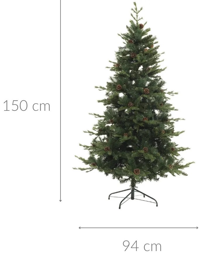 Sztuczna choinka, jukon, 150 cm