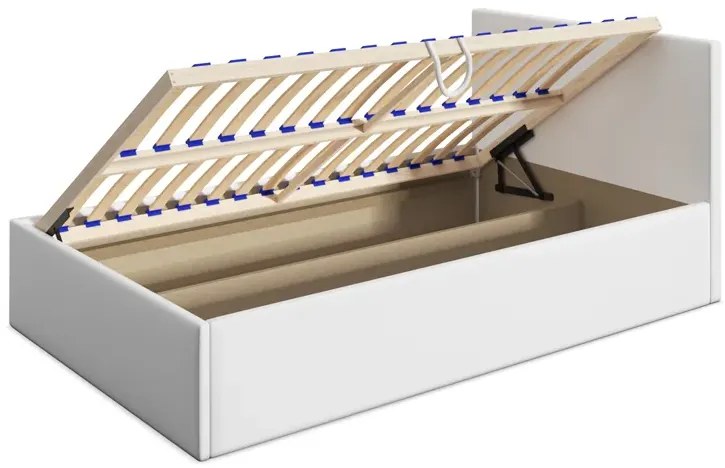 Zielone łóżko z pojemnikiem L8-H60