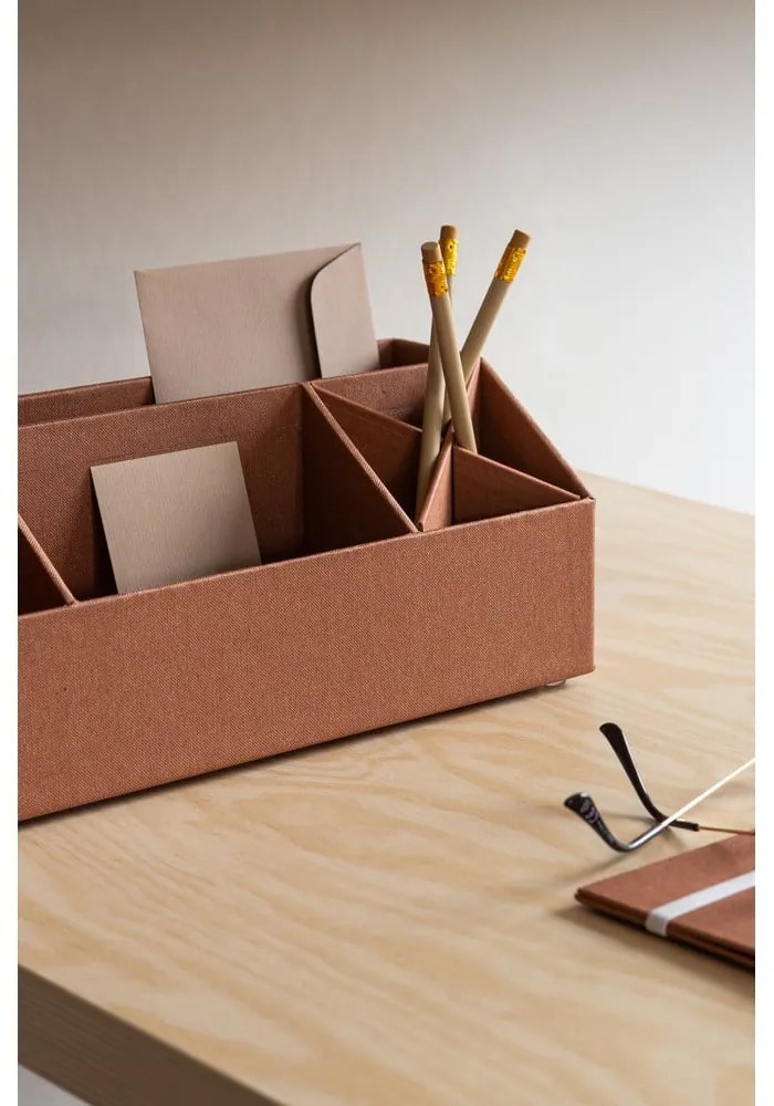 Kartonowy organizer na artykuły papiernicze Elisa Restore Paper Laminate – Bigso