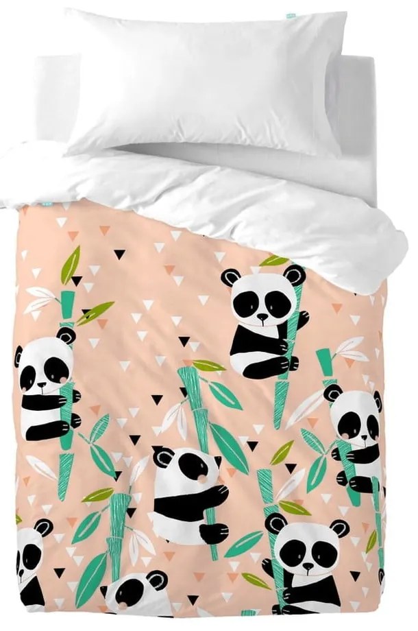 Dziecięca pościel bawełniana Moshi Moshi Panda Garden, 100x120 cm