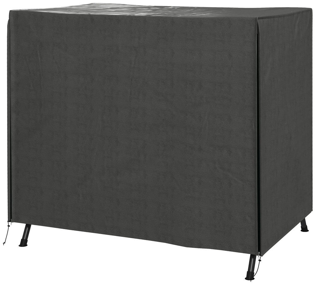 Outsunny Pokrowiec na huśtawkę ogrodową, Ochronny pokrowiec na huśtawkę ogrodową, Wodoodporny, 177 x 114 x 152 cm, Szary