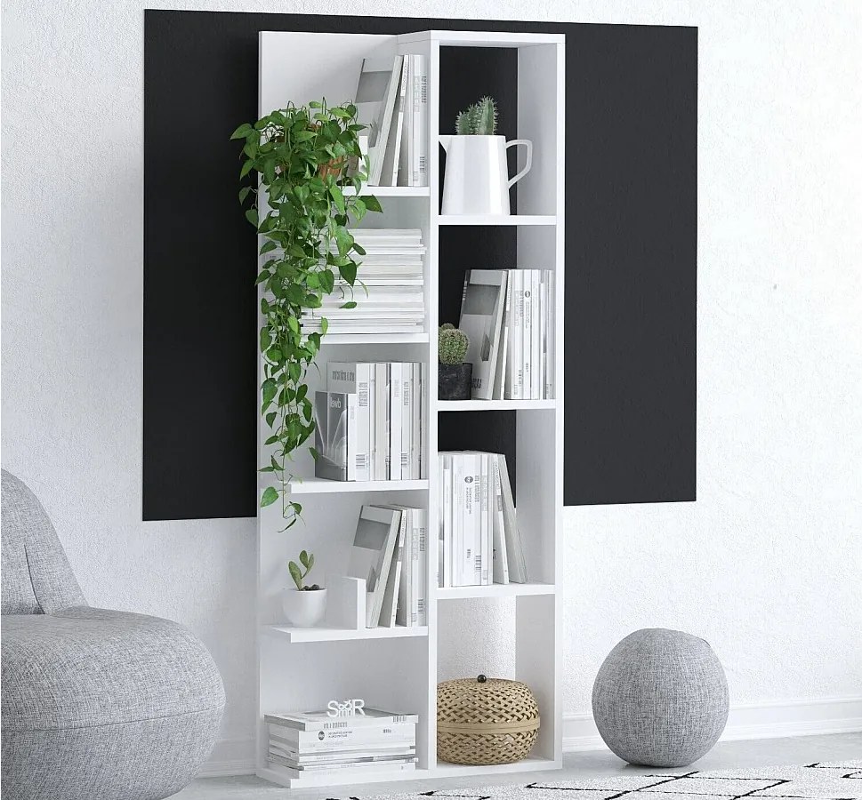 Półka – 60 x 150 x 18 cm – Biała – Płyta wiórowa pokryta melaminą