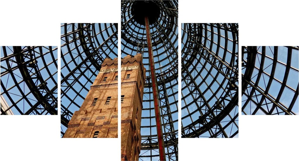 Obraz wieży w Melbourne (125x70 cm)
