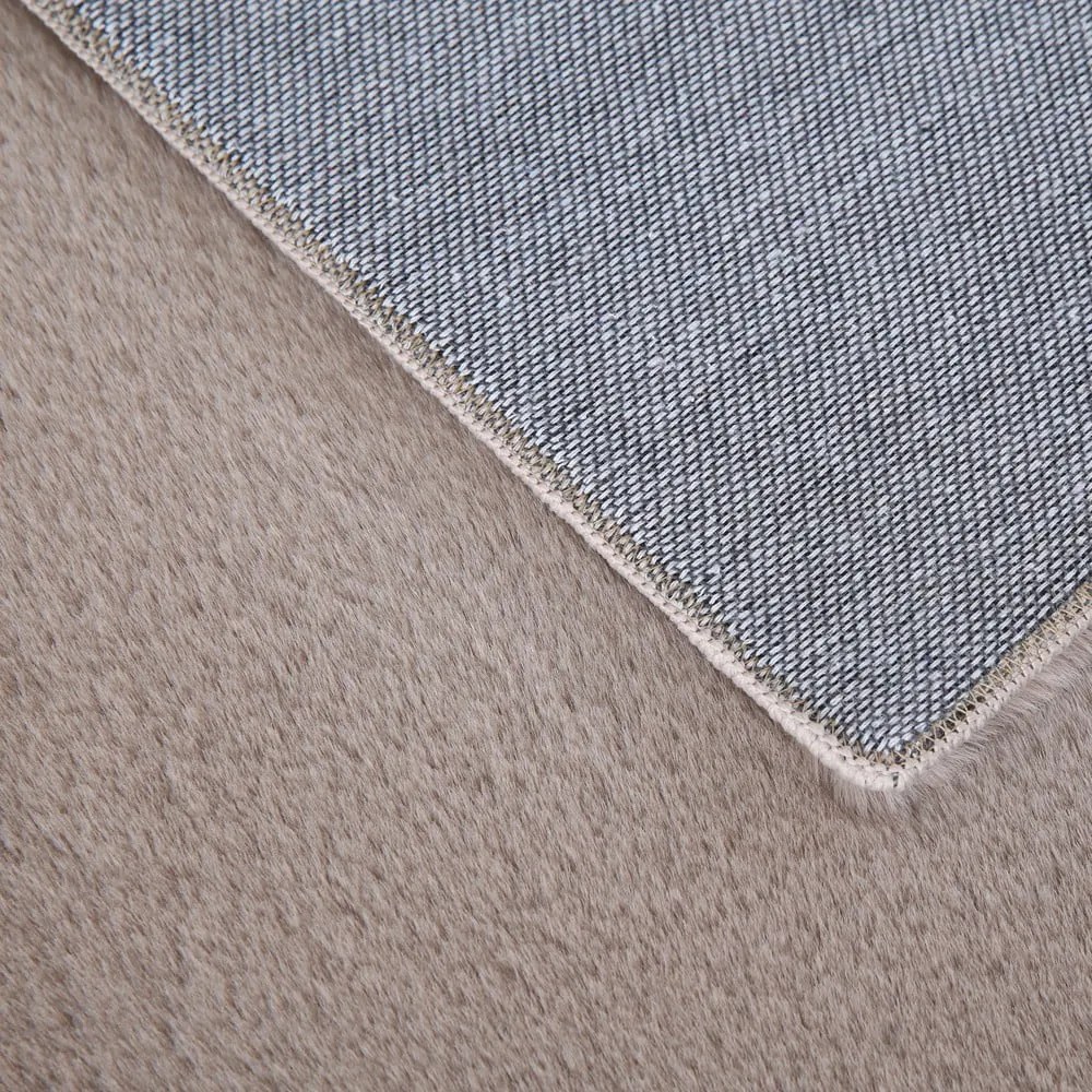 Beżowy dywan odpowiedni do prania 200x290 cm Pouffy – Ayyildiz Carpets