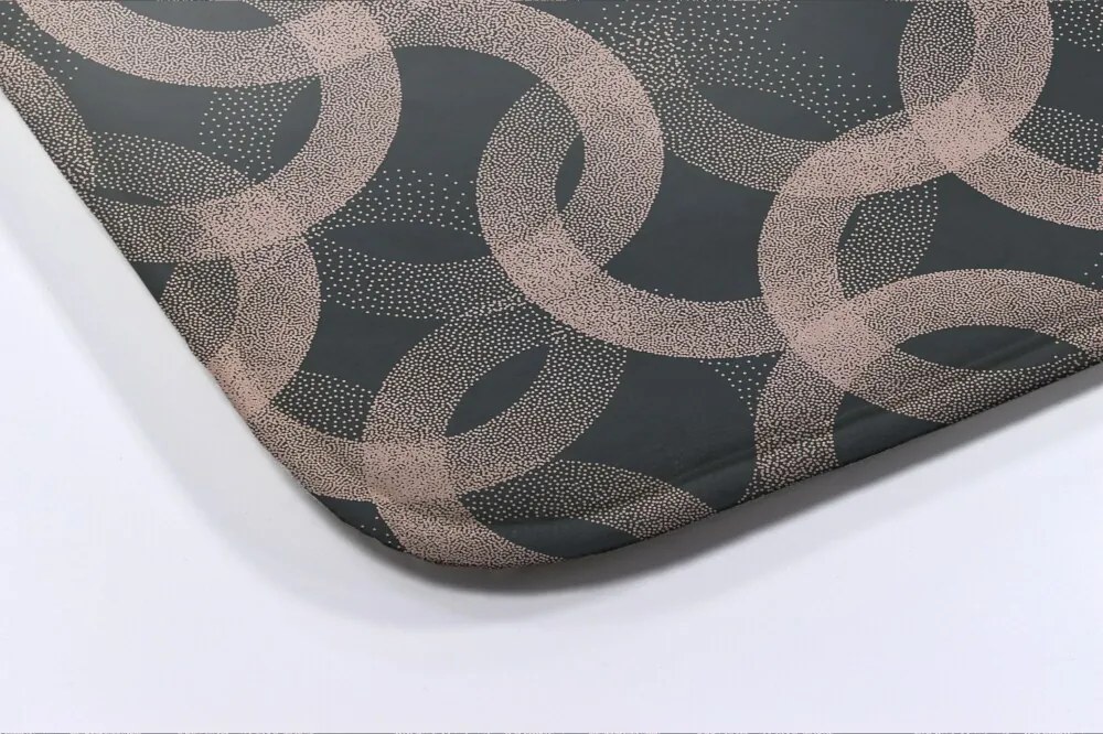 Dywanik pod prysznic Dywanik pod prysznic Koła Abstrakcja