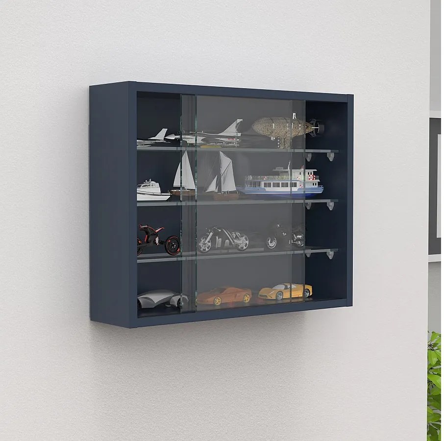 Wiszący wyświetlacz ścienny ze szkła Drivalo S