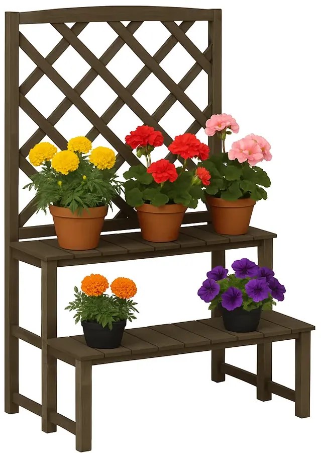 Szary ogrodowy kwietnik H0-E19