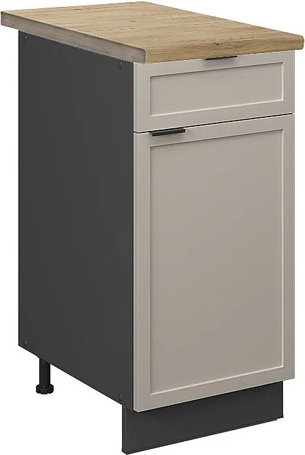 Szafka dolna do kuchni greybeige 40x60x82 fame-line