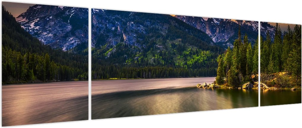 Obraz - Park Narodowy Grand Teton (170x50 cm)