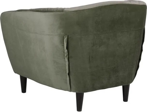 Pikowany fotel w stylu glamour Ria Vic