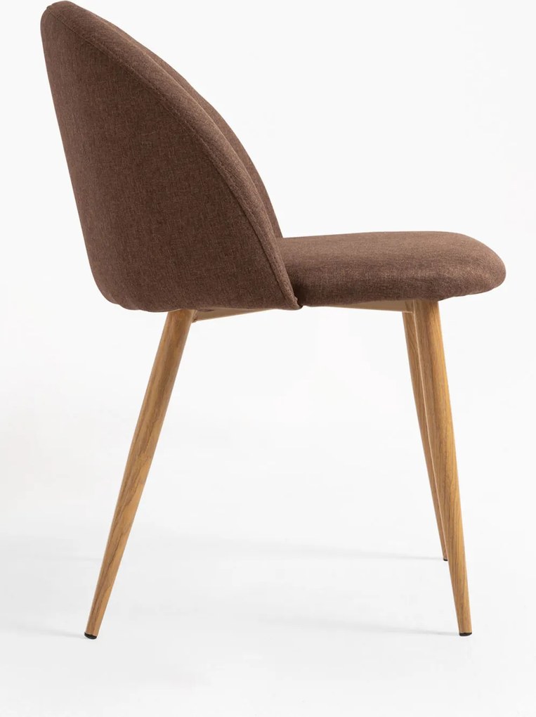 Zestaw 4 Krzese Vint Tkanina